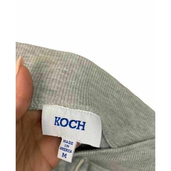 Koch women's heathered gray butterfly lounge jogger set Size Medium‎ - Picture 5 of 5